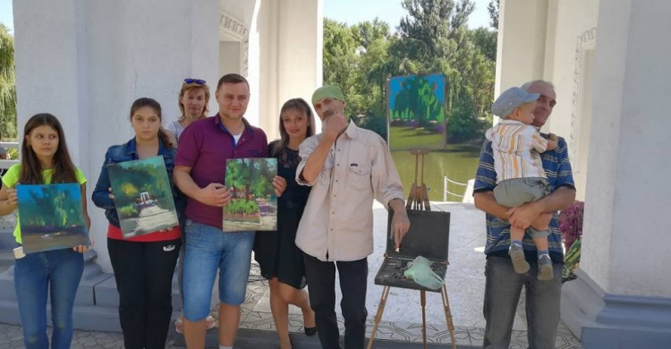 В Кривом Роге прошёл общегородской пленэр «Очаровательная осень – 2017» (ФОТО)