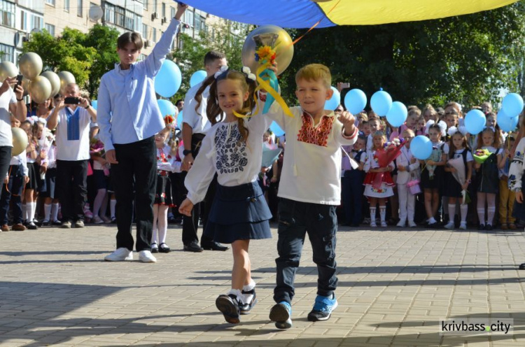 Прийом першокласників до шкіл Кривого Рогу стартує 15 квітня