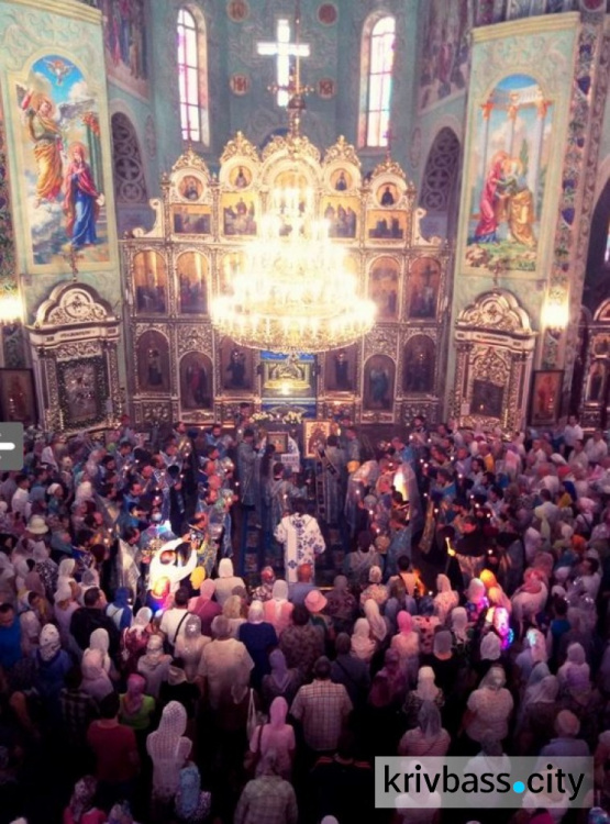 В Кривой Рог прибыла чудотворная Боянская икона Божьей Матери