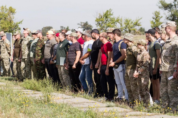 В Кривом Роге состоялись военные сборы