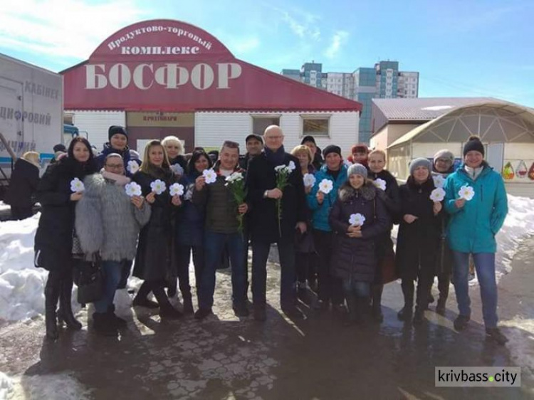 В Кривом Роге прошла акция "Квiтни, а не хворiй. Зупинимо туберкульоз" (ФОТОРЕПОРТАЖ)