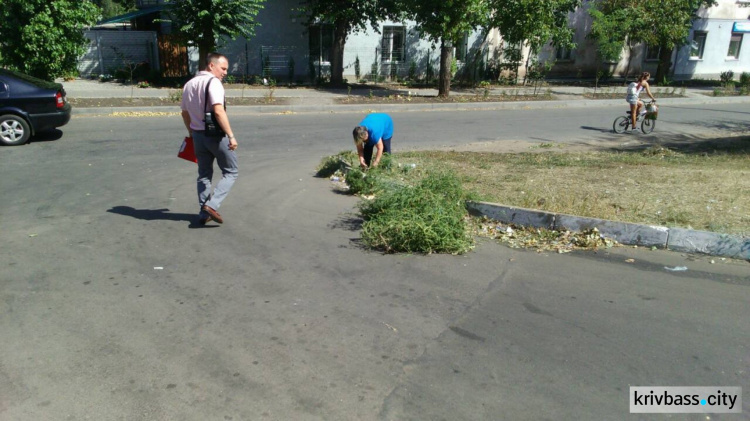 Нарушителей чистоты в Кривом Роге штрафуют на 1 тысячу гривен (ФОТО)