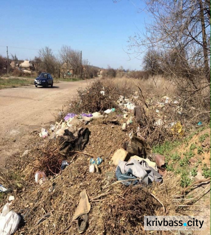 В Покровском районе Кривого Рога ликвидировали свалку(ФОТО)