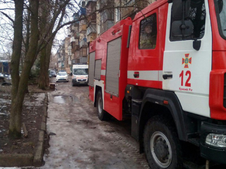 В Кривом Роге за последние сутки случилось два пожара