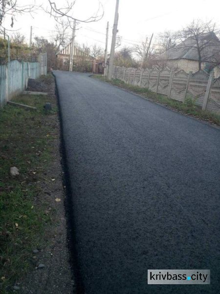 В Кривом Роге продолжают приводить в порядок межквартальные дороги (ФОТО)