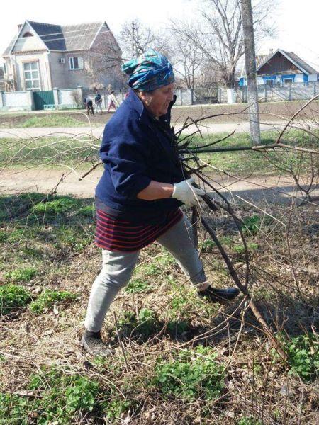 Громада Новополья под Кривым Рогом присоединилась к экоакции (фото)