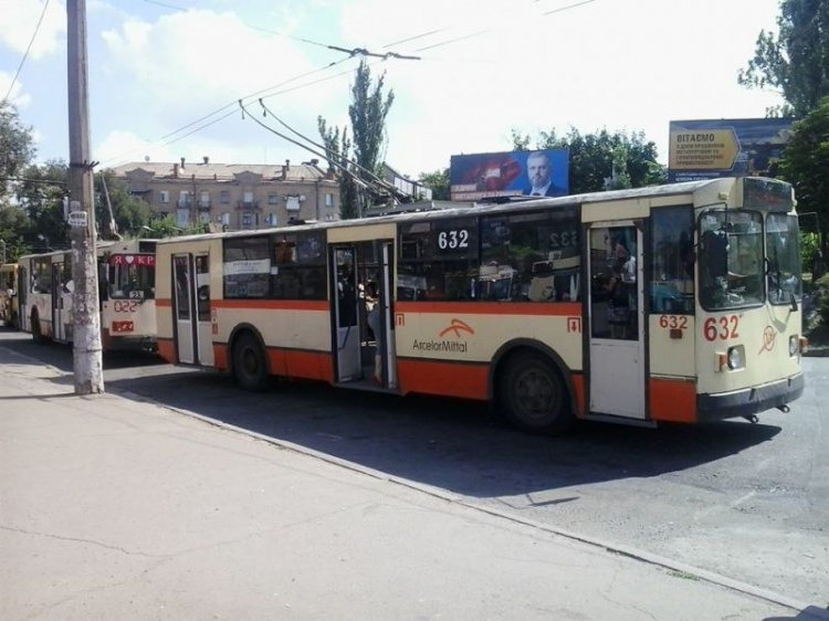 В Кривом Роге из-за отсутствия запчастей троллейбусы полгода не выходят на маршрут