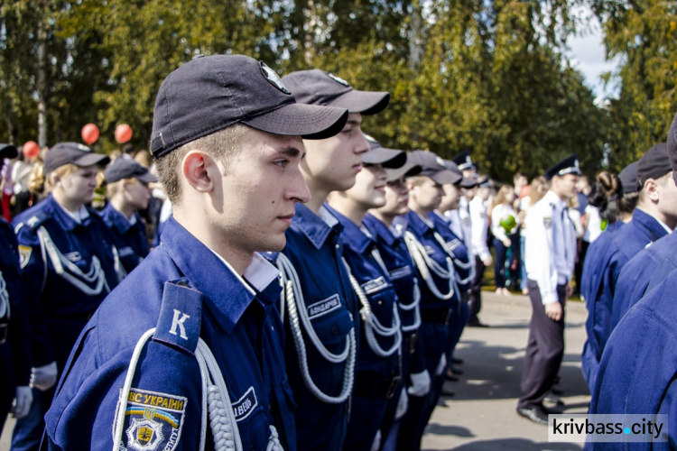 Вступая в ряды курсантов торжественно клянусь..., - в Кривом Роге 125 новобранцев стали курсантами (ФОТО)