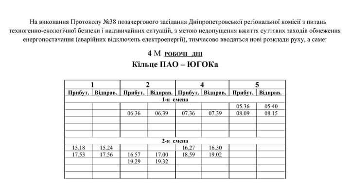 Задля економії електроенергії змінився розклад руху швидкісного трамваю у Кривому Розі (АКТУАЛЬНИЙ РОЗКЛАД)