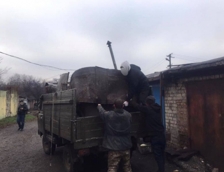 В Кривом Роге прекратили деятельность незаконного пункта металлолома (фото)