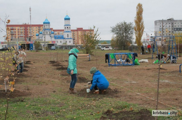 Жители микрорайонов Восточный-2,3 в Кривом Роге вышли на субботник (ФОТОРЕПОРТАЖ)