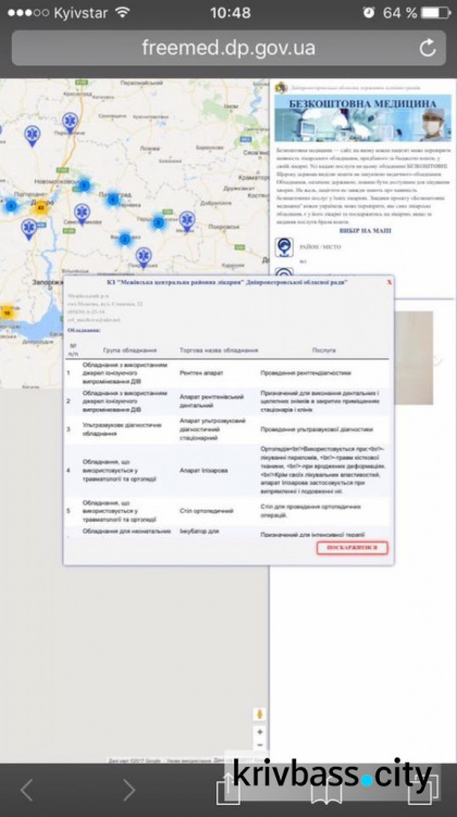 В Днепропетровской области появился сервис для жалоб на поборы в больницах