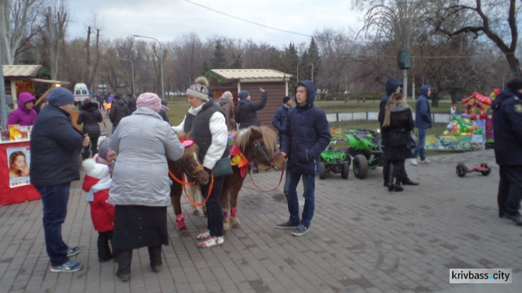 Криворожская лесная красавица: в городе прошло торжественное открытие городской ёлки (ФОТОРЕПОРТАЖ)