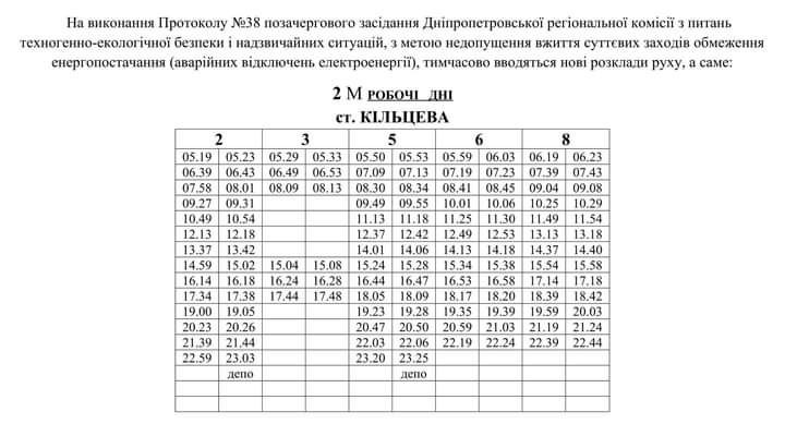 Задля економії електроенергії змінився розклад руху швидкісного трамваю у Кривому Розі (АКТУАЛЬНИЙ РОЗКЛАД)