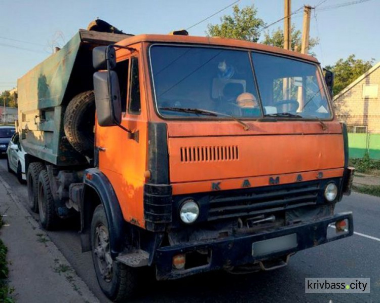 В Кривом Роге полицейские пресекли незаконную перевозку металлолома (ФОТО)