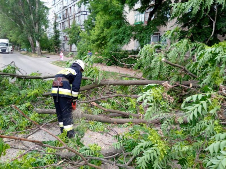 Спасатели Кривого Рога оказали помощь водителям, которые попали в ловушку на дороге (фото)