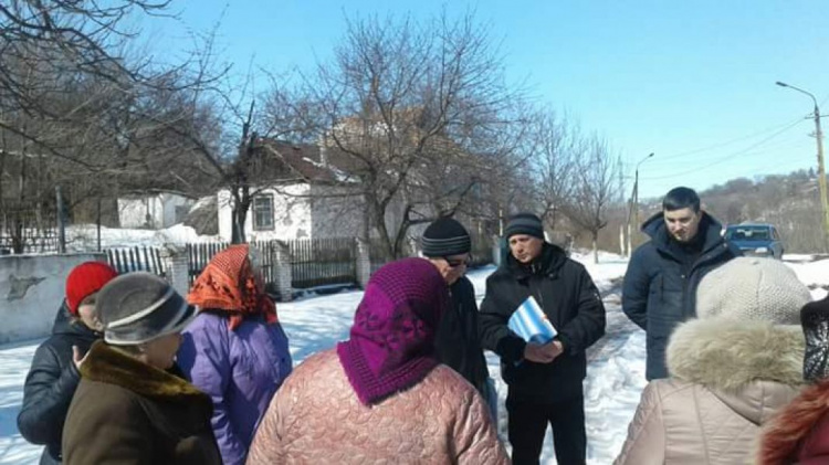 В Криворожском районе состоялось выездное заседание с общественностью трёх поселков (ФОТО)