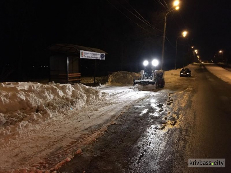 Борьба с непогодой в Кривом Роге: как обстоят дела с расчисткой снега