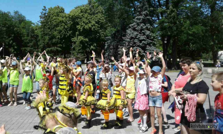 В Кривом Роге провели праздник, посвящённый Дню защиты детей (ФОТОРЕПОРТАЖ)