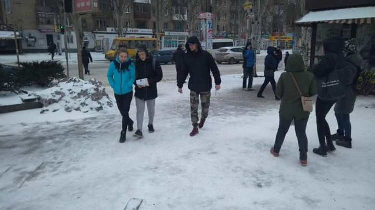 В Кривом Роге провели акцию - всемирный день без мяса (ФОТОРЕПОРТАЖ)