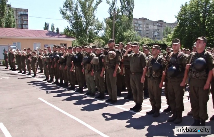 Воинская часть 3011 вернулась из АТО в Кривой Рог на ротацию (ФОТО)