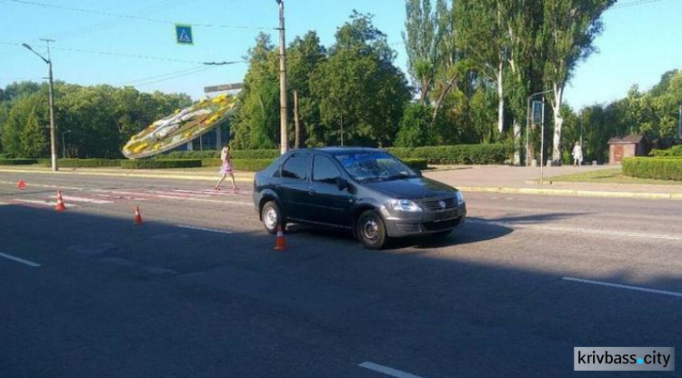 Легковушка в Кривом Роге сбила мужчину на пешеходном переходе, потерпевший в коме (ФОТО)