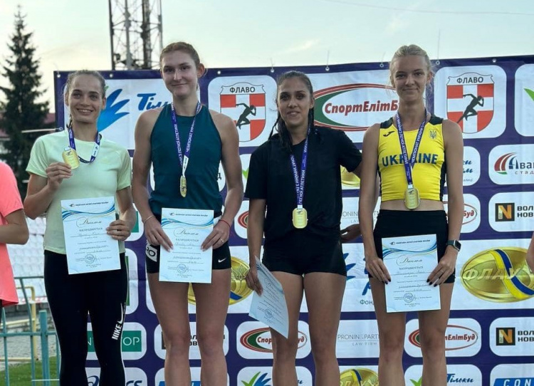 Спортсмени з Кривого Рогу вибороли призові місця на чемпіонаті України з легкої атлетики