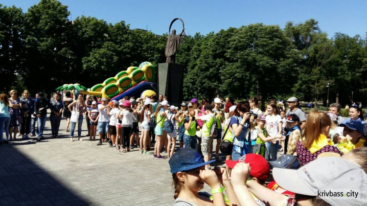 В Кривом Роге провели праздник, посвящённый Дню защиты детей (ФОТОРЕПОРТАЖ)