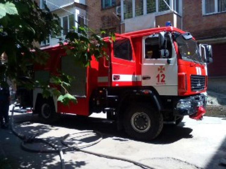 В Кривом Роге пожар унес жизнь мужчины (фото)