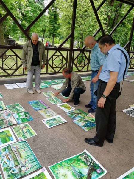 В Кривом Роге прошел городской конкурс-плэнер "Парки и скверы города"(ФОТО)