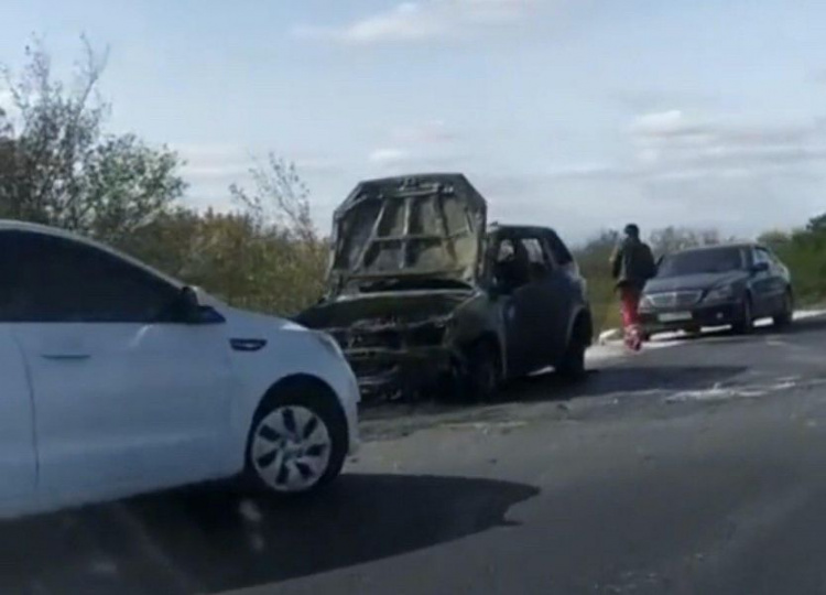 Фото очевидцев происшествия