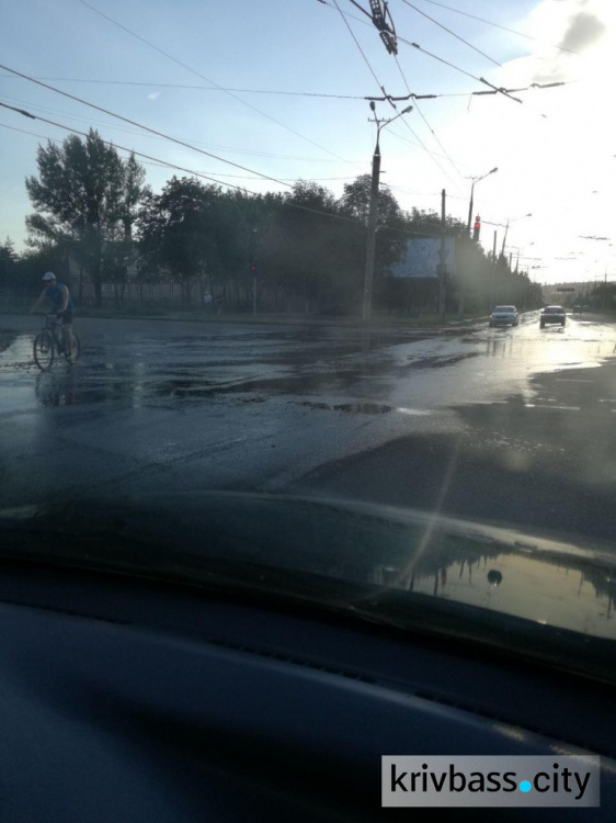 В Кривом Роге "затопило" микрорайон Заречный (ФОТОФАКТ)