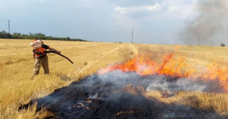 На Днепропетровщине объявлена чрезвычайная пожарная опасность